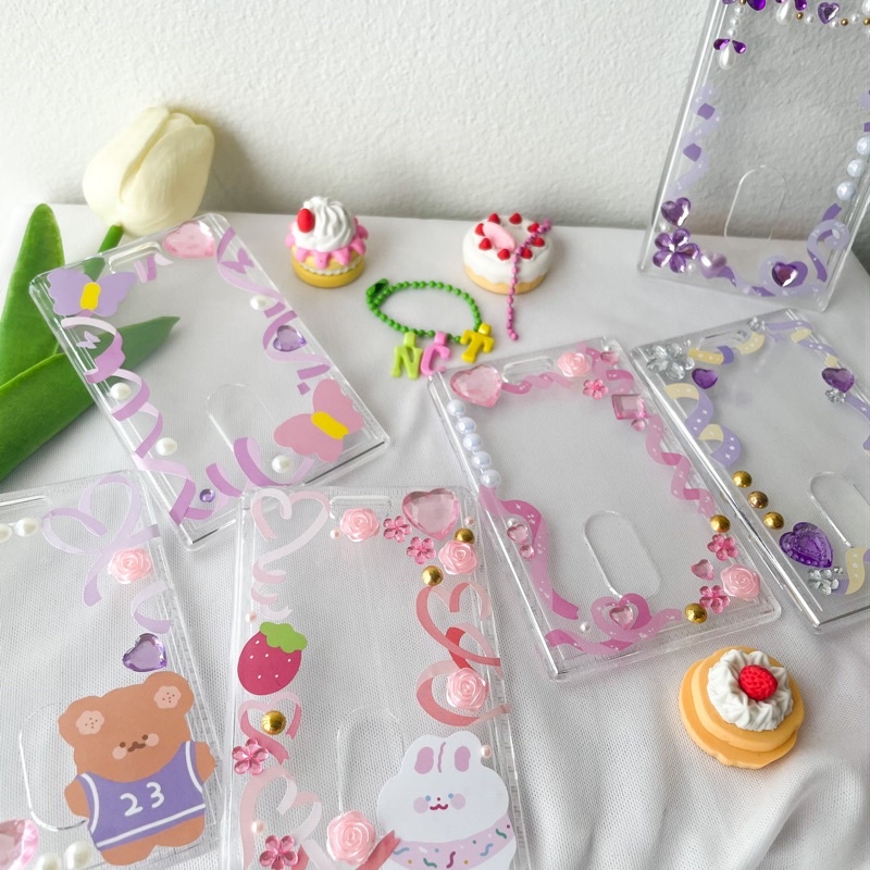 (1) ♡︎ อัพเดต 10/11 เฟรมการ์ด เคสการ์ด เคสอะคริลิค แถมโซ่ไข่ปลา อัพเดตลายใหม่ตลอด