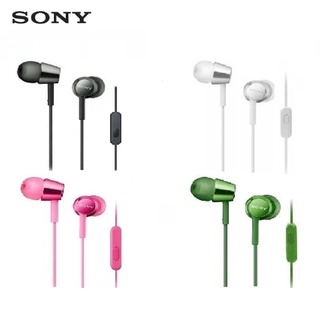 🔥SONY MDR-EX155AP หูฟังไมโครโฟนแฮนด์ฟรี***รับประกันศูนย์โซนี่ไทย***