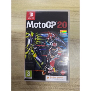 (มือ2) Nintendo Switch : MOTO GP 20 แผ่นเกม มือสอง สภาพดี