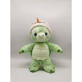 ตุ๊กตาเต่า Duffy Friend Olu Mel Turtle ขนาด 38 ซม. เหมาะกับของขวัญวันเกิด ของเล่นสําหรับเด็ก