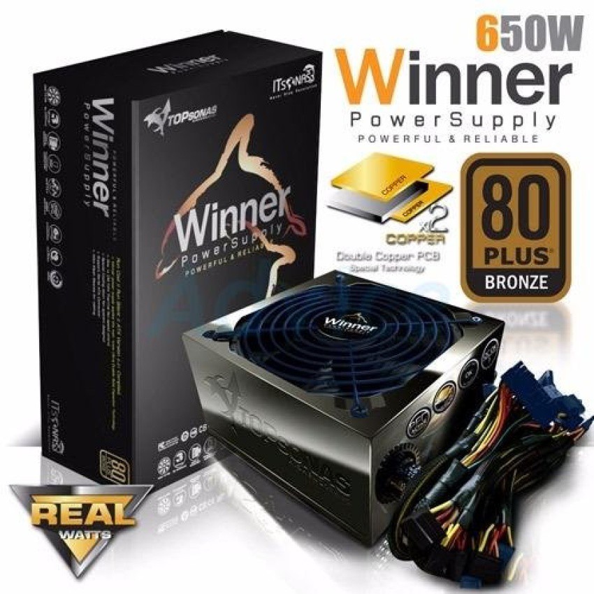 ITSONAS Power Supply (80Plus) Winner 650W.