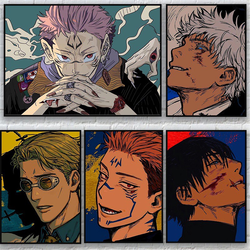 โปสเตอร์ Jujutsu Kaisen Series HD คุณภาพสูง