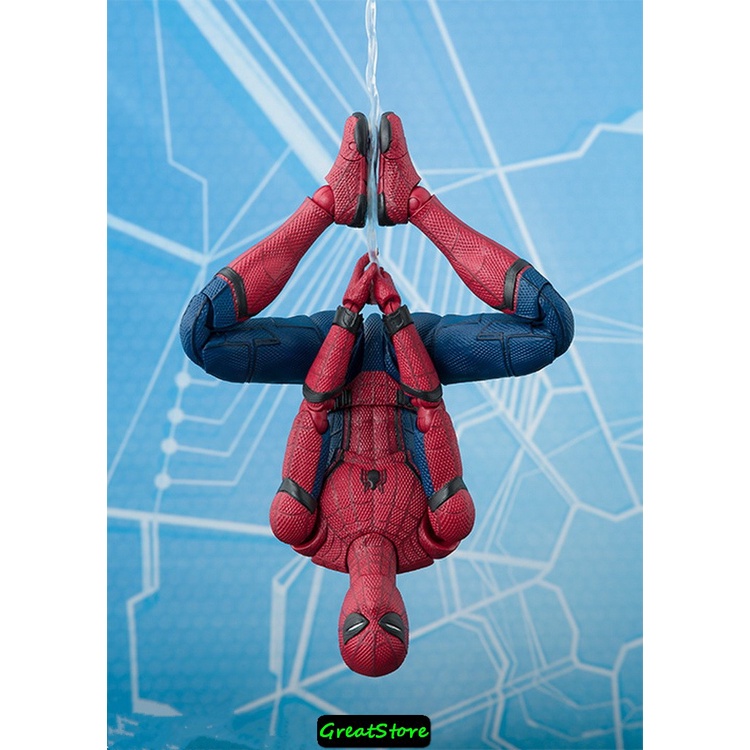 Figma Spider MAN HOME COMING Figure Fanngers สามารถย ้ ายได ้