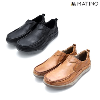 MATINO  JLFPRO COLLECTION SHOES รองเท้าชาย MC/S 4420 - BLACK /TAN