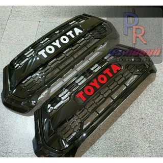 กระจังหน้า Revo 2020 ลาย Thunda logo Toyota สีบอร์น