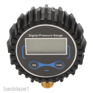 Tire Pressure Gauge Digital Inflator with Straight Lock LCD Backlit Screen