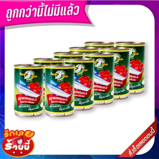 นกพิราบ ปลาแมคเคอเรลในซอสมะเขือเทศ 155 กรัม x 10 กระป๋อง Pigeon Mackerel in Tomato 155 g x 10 Cans