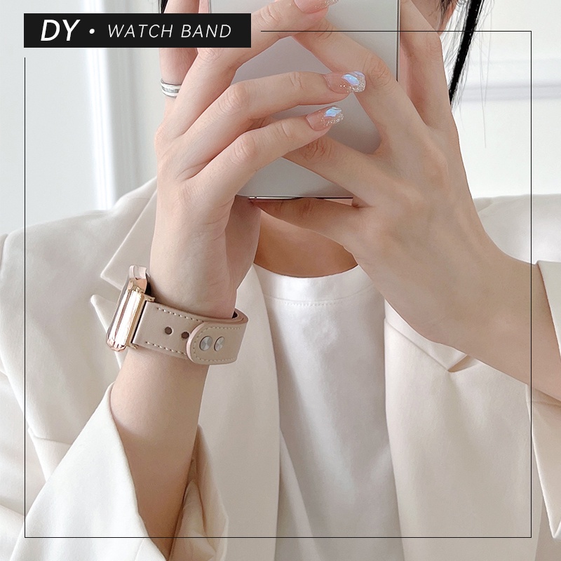 สายนาฬิกาข้อมือ สายหนังวัวแท้ ขนาดเล็ก สไตล์สร้างสรรค์ สําหรับ Xiaomi Mi Band 7pro Xiaomi 7pro