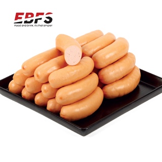 TGM 4 BOCKWURST / 4  BOCKWURST 480 gram *Cooked food and instant food sausage*(2 packs with 2 sausage of 240 gr each) ไส