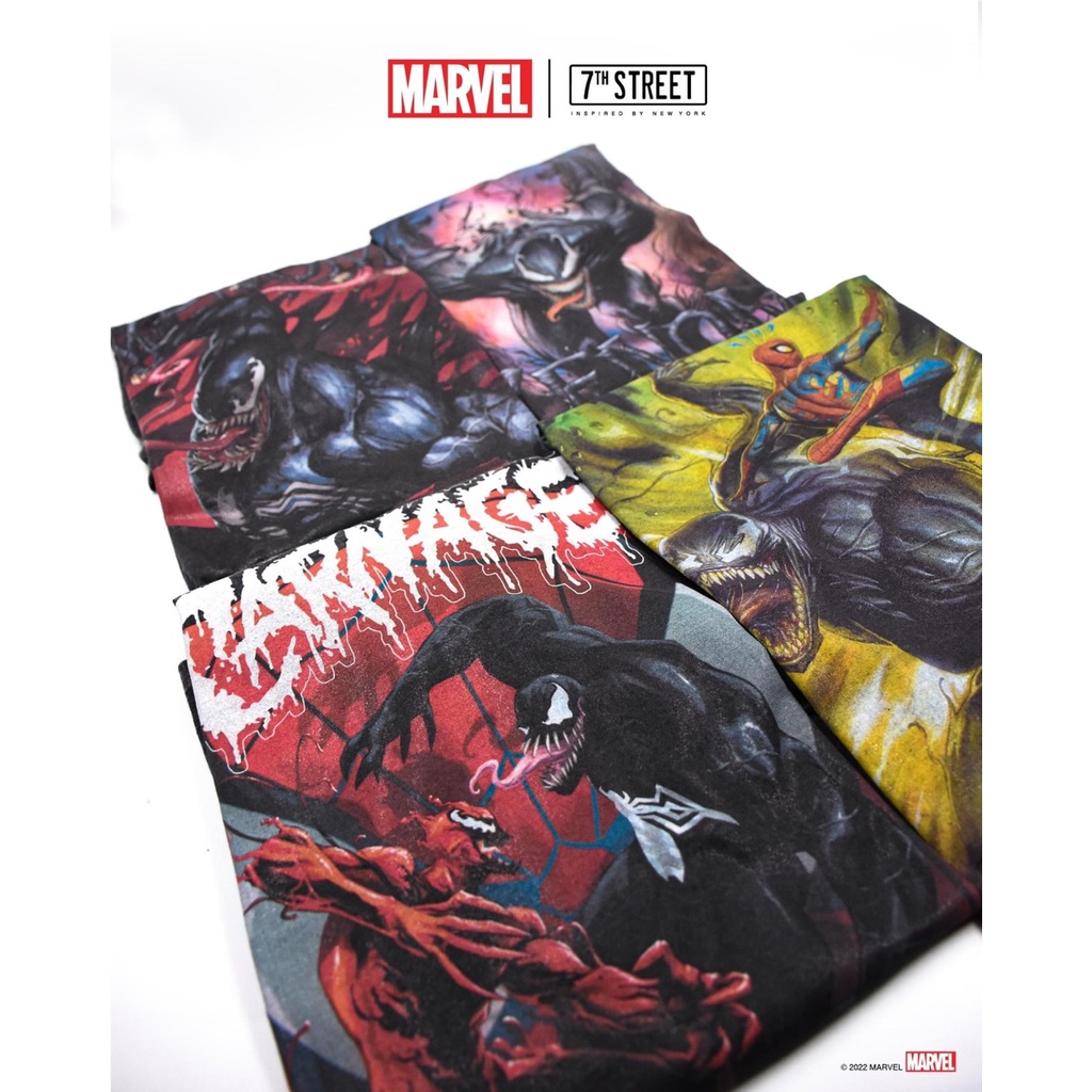 เสื้อยืดวินเทจ Marvel  ลาย venom รุ่น  V-VEN002  ลิขสิทธิ์แท้  100% พร้อมส่ง #1