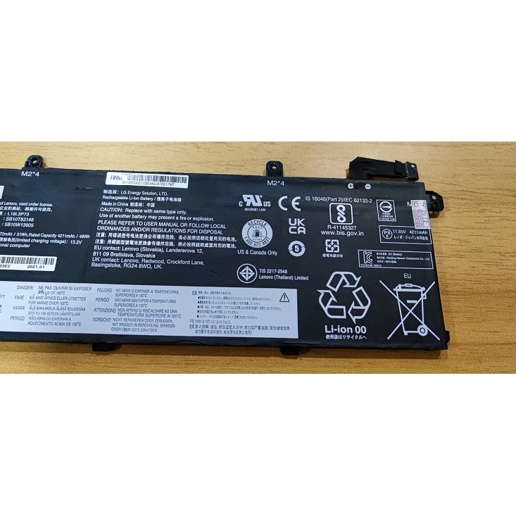 BATTERY ORIGINAL LENOVO แบตเตอรี่ของแท้ Lenovo ThinkPad T490 P14S P43S P43S 20RH T14  P14S  L18L3P73