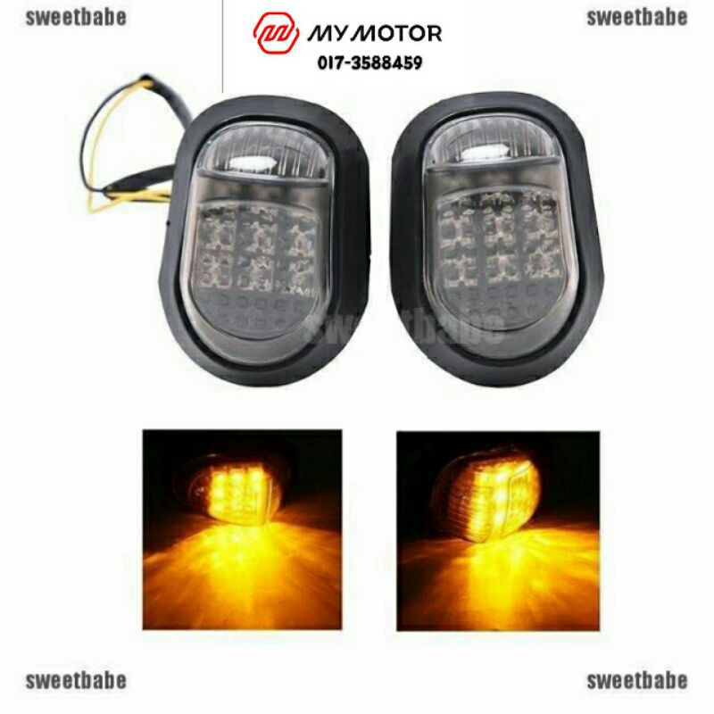 โคมไฟป้าย LED D68 RS150 R25 ใช้งาน