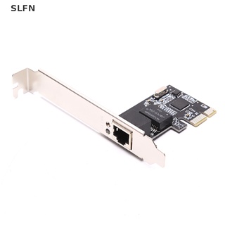 [SLFN] อะแดปเตอร์การ์ดเครือข่ายอีเธอร์เน็ต PCI Express PCI-E 10 100 1000Mbps LAN