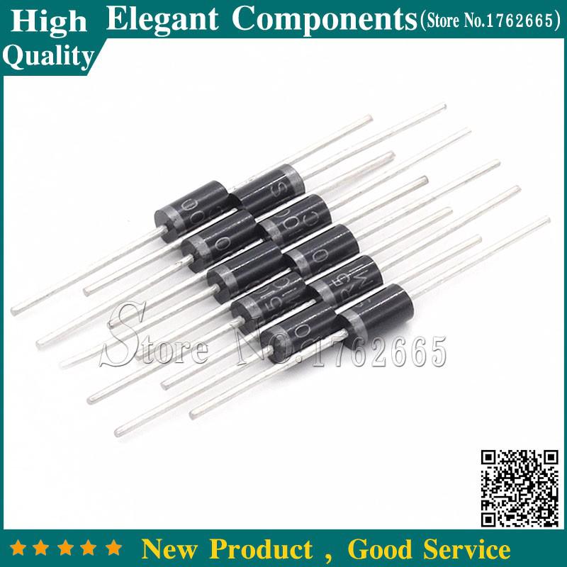 10PCS Schottky Diode 5A 100V SR5100 DO-27 Diode SB5100 New