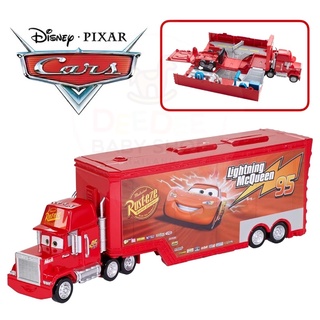 🌟พร้อมส่ง🌟 รถบรรทุกแปลงร่างพร้อมของเล่นสุดเจ๋ง MATTEL Disney Pixar Cars Mack Hauler