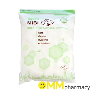 MIBI มิบิ สำลีก้อน 40กรัม