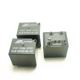 รีเลย์ยานยนต์ SLB-12VDC 24VDC-SL-CE 40A14VDC 7PIN 2 ชิ้นต่อล็อต