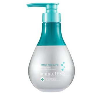 AMINO RESQ แชมพู อะมิโน เรสคิว มอยส์ แอนด์ แดเมช ขวดสีเขียว ขนาด 400 มิลลิลิตร / AMINO RESQ Treatment with Lipidure