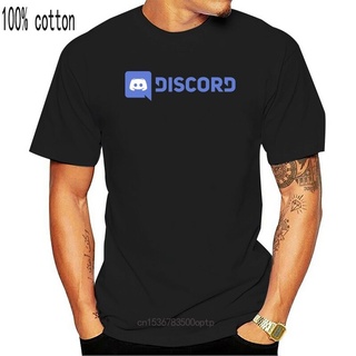 เสื้อยืดสีขาว - ผู้ชายเสื้อยืดผ้าฝ้าย Discord เกมออนไลน์แฟนเกมแชทเสียงแชทต่อสู้สวมใส่ทุกข์