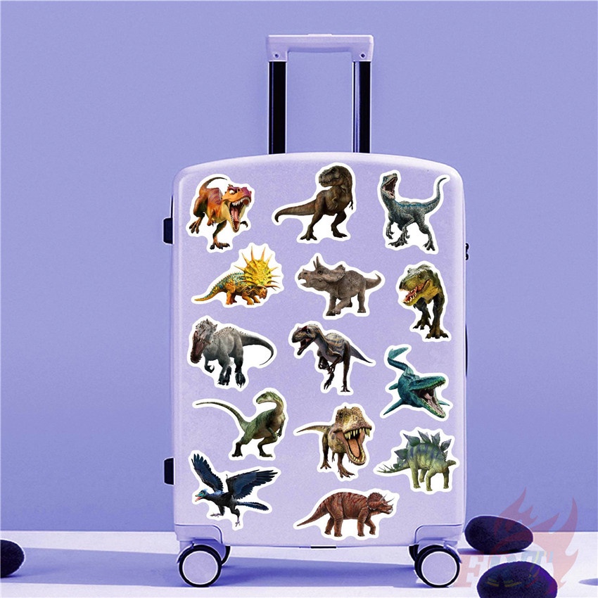 50Pcs/Set ❉ Dinosaur Series 01 Kids Educational Rewards Stickers ❉ DIY Fashion Mixed Luggage Laptop Skateboard Doodle Decals Stickers