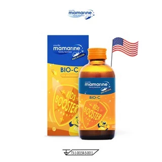 (แพ็คคู่) 120 ml สูตรสีส้ม,สูตรสีฟ้า Booster Bio-c AcerolaCherry 120 ml and Original Omega-3 120 ml