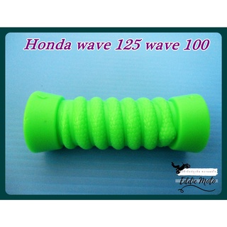 HONDA WAVE125 WAVE100 KICK STARTER RUBBER "GREEN"  // ยางหุ้มคันสตาร์ท เวฟ สีเขียว สินค้าคุณภาพดี