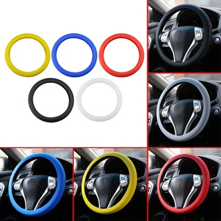 ปลอกซิลิโคนหุ้มพวงมาลัยรถยนต์ สําหรับ Toyota Rush Fortuner Innova CHR Hilux Vios Yaris Honda Shuttle HRV Civic Fit City BRV