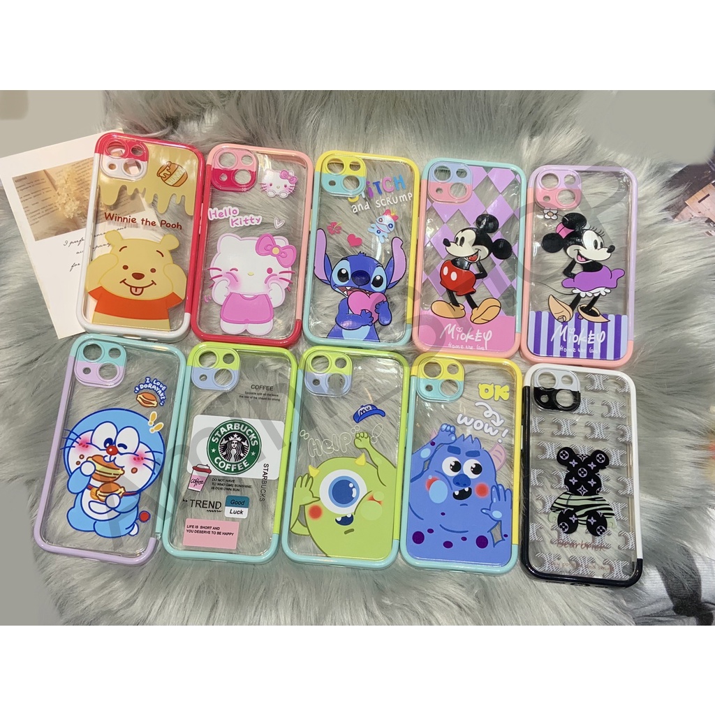 เคส TPUปรกบข้างลายการ์ตูน13ลาย iP12 iP12PROMAX iP13 iP13PRO iP13PROMAX