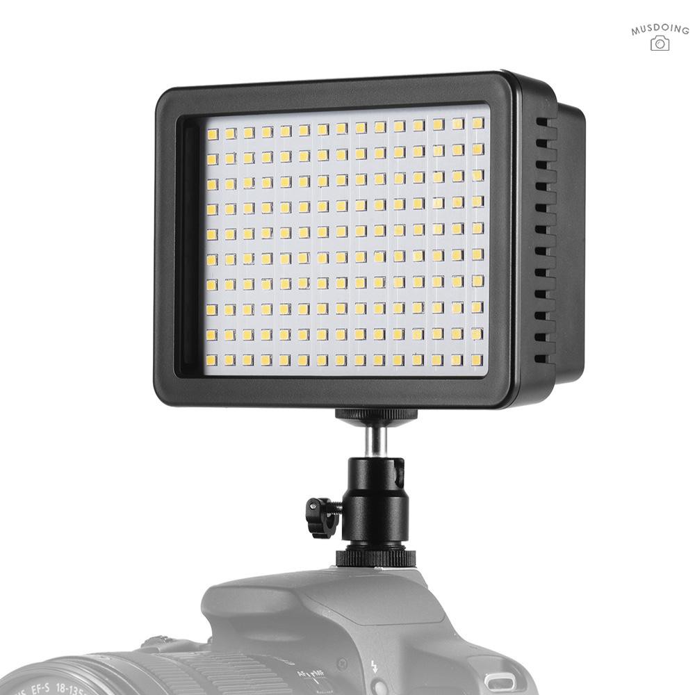 【musd】Andoer W160 LED Video Light Camera Lamp Dimmable 5600K Color