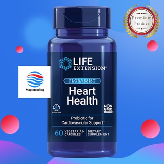 Life Extension FLORASSIST HEART HEALTH / 60 Vegetarian Capsules