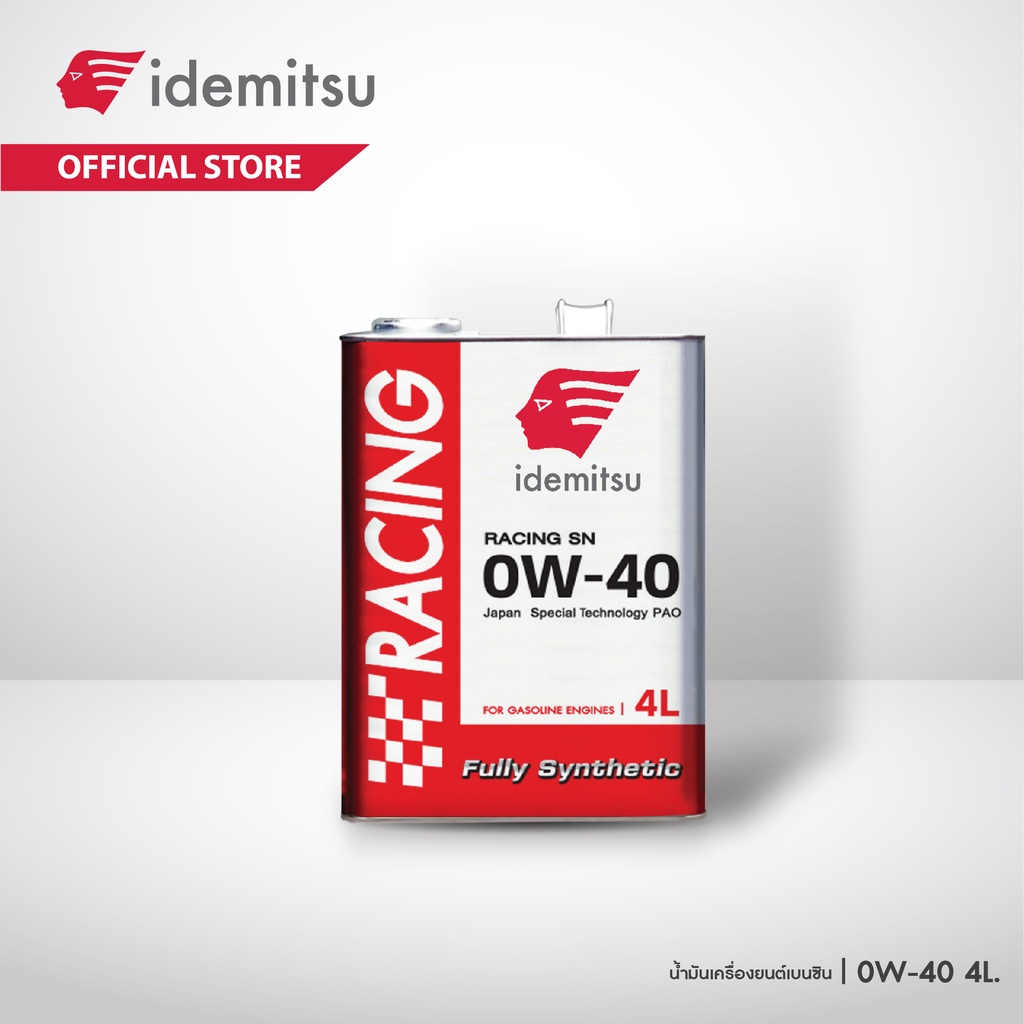 IDEMITSU RACING SN 0W-40 FULLY SYNTHETIC