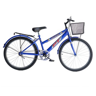 Maid bicycle CITY BIKE SPEED PT24MTB 24” BLUE bike Sports fitness จักรยานแม่บ้าน จักรยานแม่บ้าน SPEED 24 นิ้ว สีน้ำเงิน