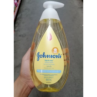 Johnson top to toe baby bath 500 ml.จอห์นสัน ท็อปทูโท เบบี้ บาธ 500 มล.