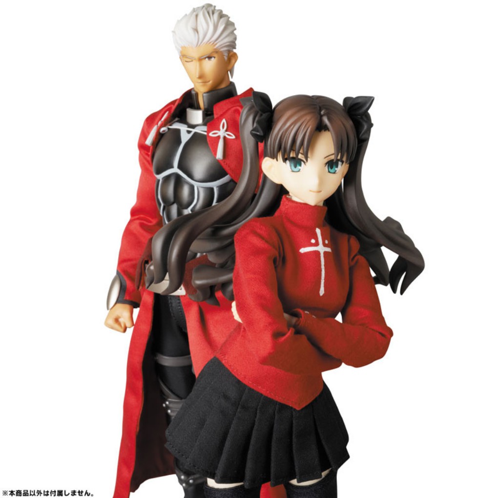 (Used) Real Action Heroes No.705 RAH Fate/stay night Rin &amp; Archer