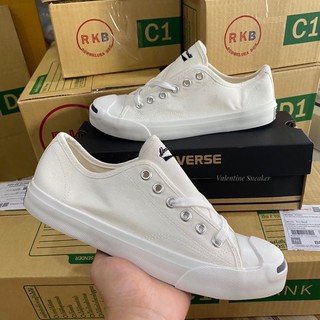 รองเท้าผ้าใบ Converse Jack Purcell รองเท้าผ้าใบคอนเวิร์ส คอนเวิสแจ๊ค 🌟ใส่สบายเท้า ทนมาก