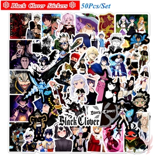 ❉ Black Clover - Series 02 Anime Asta Noell Silva สติ๊กเกอร์ ❉ 50Pcs/Set Waterproof Fashion DIY Decals Doodle สติ๊กเกอร์