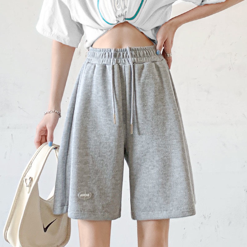 Casual Sports Shorts Women S Summer High Waist Loose Loose Wild Korean