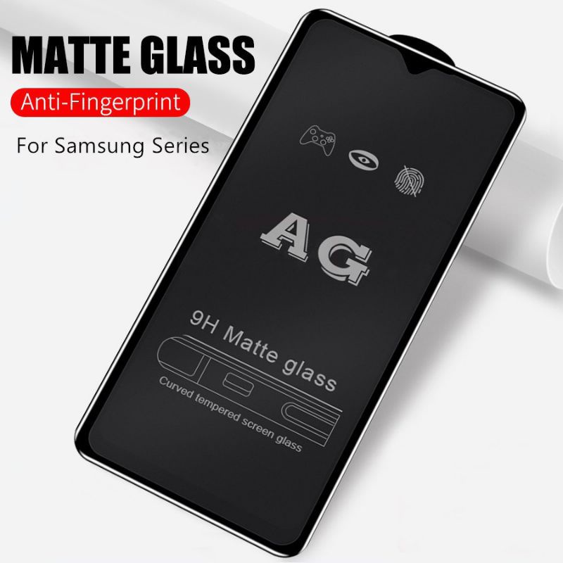 TEMPERED Matte Glass Full Cover Realme 2/2PRO/3/3PRO/5/5i/5S/5 PRO/6/6i/6PRO/7/7i/8/8pro/9/9i/9pro/U