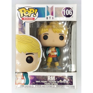 Funko Pop Rock BTS - RM #106 (กล่องมีตำหนินิดหน่อย) แบบที่ 1