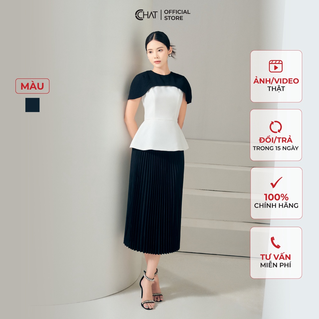 เสื้อเชิ้ตผู้หญิง CCHAT คอปกบาน Tutsi Youthful Style 12ANS8006PT