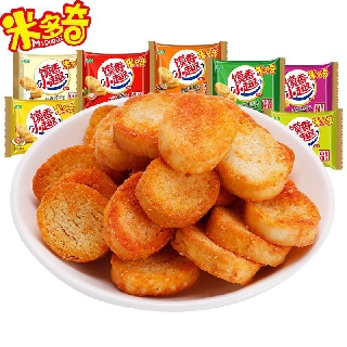 (Pack x 5) ขนมปังอบกรอบ 小馍丁 ขนมกรุบกรอบ (คละรส混合风味)    ขนาด : 150 g (30g/ชิ้น)