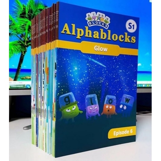 Alphablocks น้องๆ หนูๆ จะได้เรียนรู้การสะกดคำจาก blocksตัวการ์ตูน ที่แต่ละตัวแสดงตัวอักษร