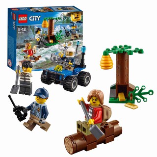 LEGO : No.60171 LEGO CITY : MOUNTAIN FUGITIVES (2018) ชุดตำรวจไล่ล่าโจรบนภูเขา จาก LEGO ของแท้ 100%