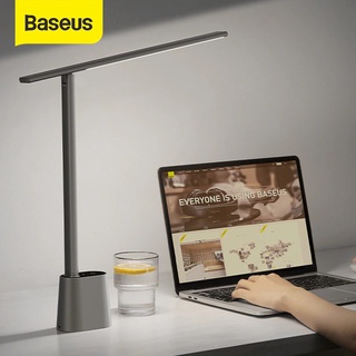 ⚡️ลดราคา⚡️Baseus โคมไฟ โคมไฟตั้งโต๊ะ อ่านหนังสือถนอมสายตา light โคมไฟอ่านหนังสือ โคมไฟหัวเตียง table lamp LED