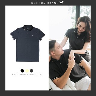 BULLTUS BRAND เสื้อโปโล สีเทา Mini Collection มี XXL