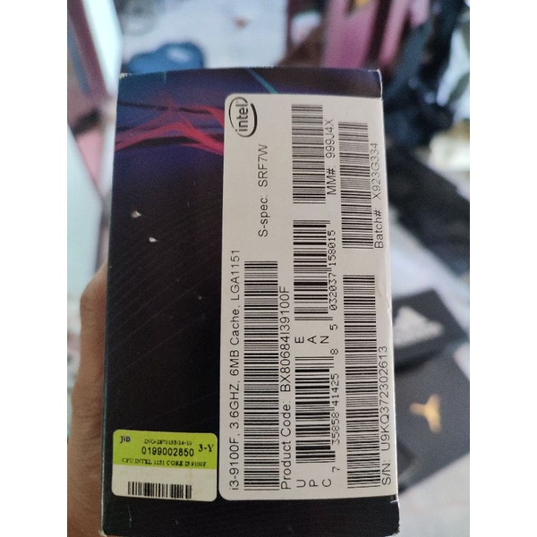 i3 9100f มือ 2 มีประกัน jib น่าจะเกิน 1 ปี