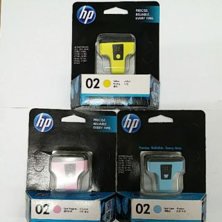 📌Hp inkjet เบอร์ 02 ทุกสี