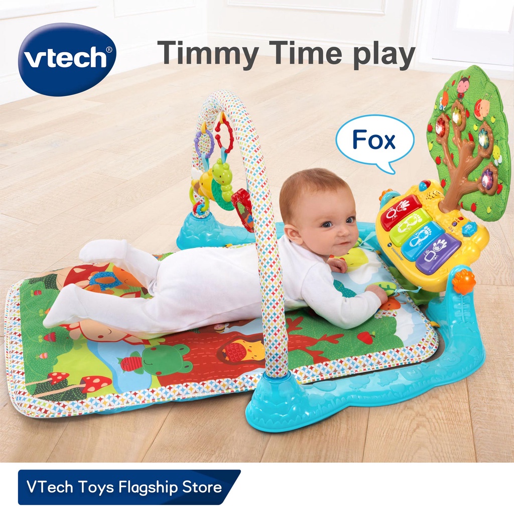 VTech Official Store 4 In 1 New Born Baby Gym Playmat Activity Gym Infant แผ่นรองคลาน เพลยิม เสื่อรองคลาน 0/3 Months