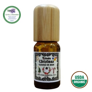 Christmas USDA Organic Essential Oil Blend 10 ml น้ำมันหอมระเหย เบลน ศริสต์มาส