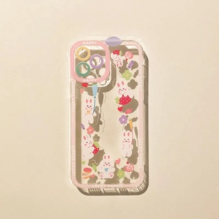 เคสไอโฟน-เคส iPhone 13 13pro 13prmซิลิโคนนุ่ม-เคสใสสแควร์ขอบแองเจิลเลนส์กล้องป้องกันตาการ์ตูนน่ารักสำหรับ iphone 11 iphone 12 pro max iphone 7 plus iphone 8 plus phone xr xs max X Xr 11 Max 8plus iphone Pro mini7SE-SE2020 7plus MAX XS 12